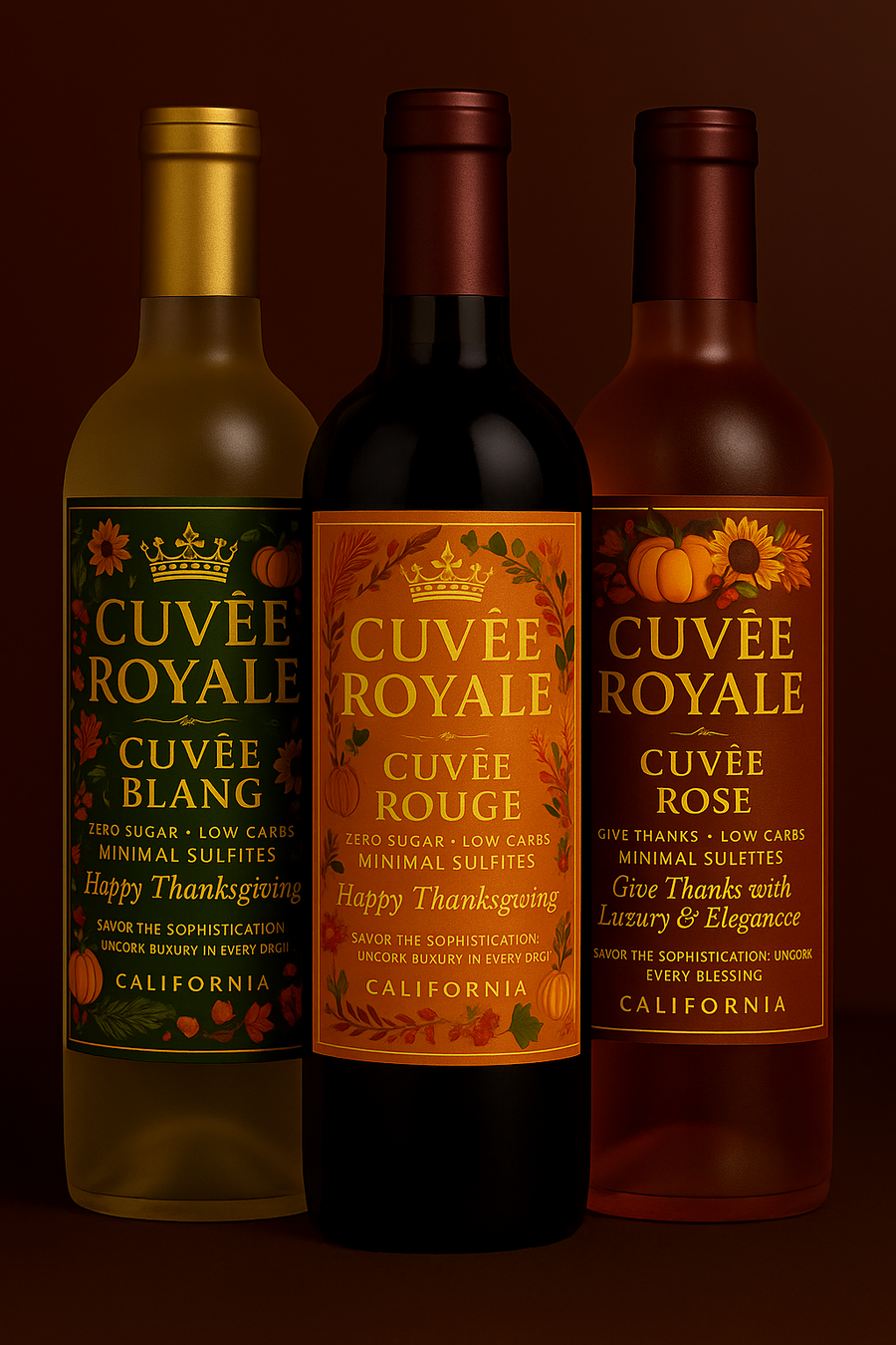 Cuvée Rose | Cuvée Rouge | Cuvée Blanc| Bundle Wines 2025